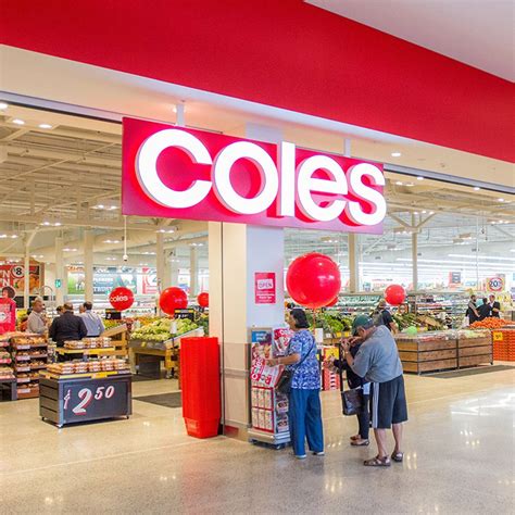 coles group share price today